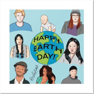 Happy Earth Day Posters and Art